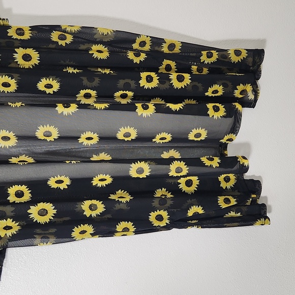 Love Maternity Sunflower Duster Kimono Short Sleeve One Size - Picture 11 of 13